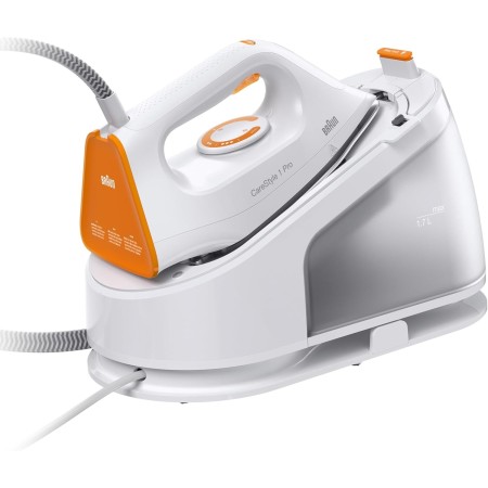 Braun Carestyle 1 IS1014VI - Centro de Planchado (6 bares de presión 120 g/min y golpe de vapor de 360 g/min, suela freeglide,