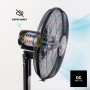Taurus -Ventilador Boreal 16CR Digital 50W, 3 velocidades, Diámetro 40cm, Altura, oscilación e inclinación regolables, Auto off,