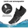 SAGUARO Mujer Zapatos de Agua para Hombre Surf Escarpines Playa Natación Respirable Antideslizante Playa Natación Aire Libre