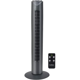Bastilipo - Ventilador de torre con mando a distancia, 50W de potencia - 3 Velocidades, Sagres