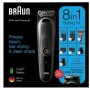 Braun Mgk5260 Recortadora de Barba y Cuerpo 8 en 1, con 6 Accesorios y Maquinilla Gillette Fusion5 Proglide