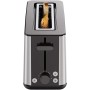 Braun PurShine HT1610BK, Tostadora con Ranura Extra Larga y 8 Niveles de Tostado, Funciones para Recalentar y Descongelar,