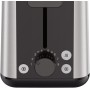 Braun PurShine HT1610BK, Tostadora con Ranura Extra Larga y 8 Niveles de Tostado, Funciones para Recalentar y Descongelar,
