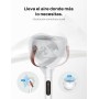 Dreo Smart Ventilador de Pie Silencioso 25dB, 30M de Viento, Turbo Circulador Ventiladores con Mando, 6 Modos, 8 Velocidades,