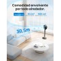 Dreo Smart Ventilador de Pie Silencioso 25dB, 30M de Viento, Turbo Circulador Ventiladores con Mando, 6 Modos, 8 Velocidades,