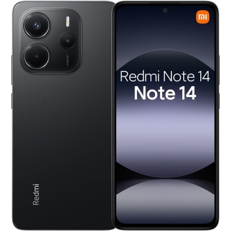 Xiaomi Redmi Note 14 - Smartphone de 6+128GB, Pantalla de 6.67" AMOLED FHD+ 120Hz, MediaTek Helio G99-Ultra, cámara de 108MP,