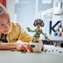 LEGO Marvel Groot Bailarín Figura Articulada del Personaje de Guardianes de la Galaxia, Juguete de Construcción de Superhéroes,