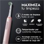 Oral-B Pro 3 3900N Cepillos de Dientes Eléctricos (Pack de 2) con Mango Recargable y Cabezal de Recambio, Diseñado Por Braun,
