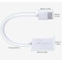 AUTOUTLET Adaptador Wii a HDMI, Convertidor Wii Hdmi Cable Extensión de 20cm 1080P / 720P Full HD, Salida de Audio de 3,5mm y