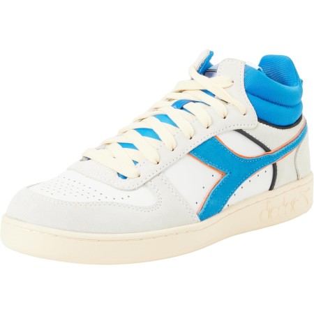 Diadora Magic Basket Demi Cut Suede Leather, Zapatillas de Gimnasio Unisex Adulto