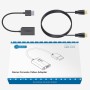 AUTOUTLET Adaptador Wii a HDMI, Convertidor Wii Hdmi Cable Extensión de 20cm 1080P / 720P Full HD, Salida de Audio de 3,5mm y