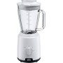 Braun PowerBlender 1, Batidora con Jarra Triangular Única en Vidrio, 2 Velocidades, Función de Trituración de Hielo, JB1050WH,