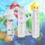 TechKen Wii Controller Charger, Estación de Carga para 2 Mandos de Wii y 2 Akkus Wii Wiimote Charging Station con 4 Baterías de