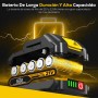 ElectroPrime© Taladro Percutor a Bateria 21V 2x Baterias 2000mAh | 24 Accesorios | Taladro Atornillador Electrico 42Nm| 25 + 3