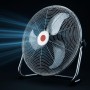 MAXELLPOWER VENTILADOR INDUSTRIAL DE SUELO SOBREMESA 130W 3 VELOCIDADES PARRILLA ASPAS METAL 18" PULGADAS CALIDAD (VENTILADOR