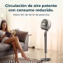 Cecotec Ventilador Circulador de Aire de Pie EnergySilence 900 Cyclone. 35W, Diámetro 9 Pulgadas, Oscilación Automática, 3