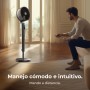 Cecotec Ventilador Circulador de Aire de Pie EnergySilence 900 Cyclone. 35W, Diámetro 9 Pulgadas, Oscilación Automática, 3