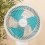 Cecotec Ventilador Circulador de Aire de Pie EnergySilence 900 Cyclone. 35W, Diámetro 9 Pulgadas, Oscilación Automática, 3
