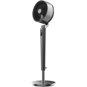 Cecotec Ventilador Circulador de Aire de Pie Energysilence 2400 Cyclone Noir. 40W, Potente Circulación de Aire, 24 Velocidades,