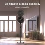 Cecotec Ventilador Circulador de Aire de Pie Energysilence 2400 Cyclone Noir. 40W, Potente Circulación de Aire, 24 Velocidades,
