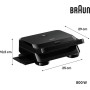 Braun SnackMaker 5 SM5006, Tostadora con Placas para Grill y Waffle, Waffle Maker con Placas de Aluminio Fundido, Placas