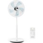Grunkel - FAN-14SILENCE - Ventilador de Pie silencioso con Mando a Distancia, 4 velocidades y altura regulable hasta 108cm.
