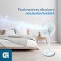 Grunkel - FAN-14SILENCE - Ventilador de Pie silencioso con Mando a Distancia, 4 velocidades y altura regulable hasta 108cm.