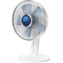 Rowenta Ventilador Turbo Silence Extreme + VU2730 Ventilador de mesa de 4 velocidades y 30 cm, posición nocturna silenciosa,