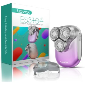 VOYOR Afeitadora Eléctrica Mujer Para Zona Íntima, Facial, Corporal, Piernas Y Axilas - Depiladora Portátil Y Recargable ES310