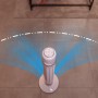Cecotec Pedestal Fans EnergySilence 1090 Skyline Retro Smart White - 81 Cm, 40 W, Led Display, Touch And Remote Control, 3