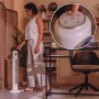Cecotec Pedestal Fans EnergySilence 1090 Skyline Retro Smart White - 81 Cm, 40 W, Led Display, Touch And Remote Control, 3