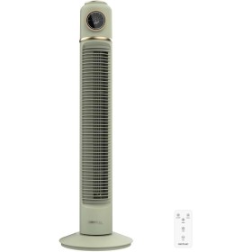 Cecotec Ventilador de Torre EnergySilence 320 Max Skyline Retro Smart Green de 32", 40W, LED display, Control táctil y remoto, 3