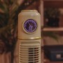 Cecotec Ventilador de Torre EnergySilence 320 Max Skyline Retro Smart Green de 32", 40W, LED display, Control táctil y remoto, 3
