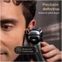 Braun Series 9 Pro+ Afeitadora Eléctrica Hombre, Máquina de Afeitar Barba, PowerCase, En Seco Y En Mojado, 9527s, Plata