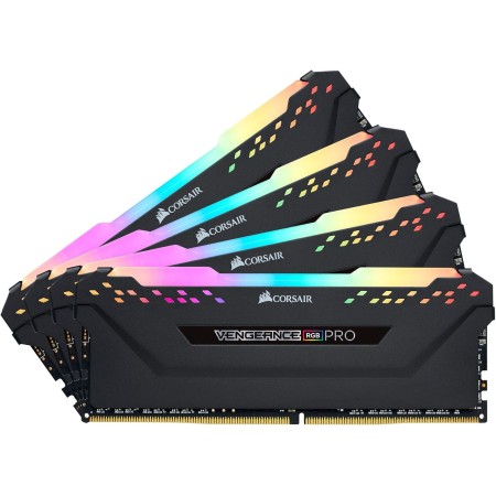 Corsair Vengeance RGB PRO Black - Módulo de Memoria DDR4-RAM 3600 MHz 2x 8GB (3600 MHz), Color Negro