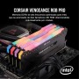 Corsair Vengeance RGB PRO Black - Módulo de Memoria DDR4-RAM 3600 MHz 2x 8GB (3600 MHz), Color Negro