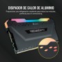 Corsair Vengeance RGB PRO Black - Módulo de Memoria DDR4-RAM 3600 MHz 2x 8GB (3600 MHz), Color Negro