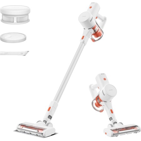Xiaomi Vacuum Cleaner G20, Aspiradora Escoba sin Cable, 150AW, Luces LED, filtrado eficiente, batería de Larga duración, Blanco