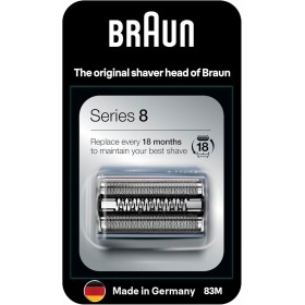 Braun Series 8 Cabezal De Recambio 83m Para Afeitadora Eléctrica, Compatible Con Las Afeitadoras Series 8, Plata