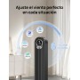 Dreo Ventilador Silencioso de Torre，Potente Ventiladores Bajo Consumo con Mando a Distancia, 7,92 m/s de Velocidad, Oscilante de