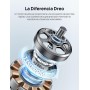 Dreo Ventilador Silencioso de Torre，Potente Ventiladores Bajo Consumo con Mando a Distancia, 7,92 m/s de Velocidad, Oscilante de
