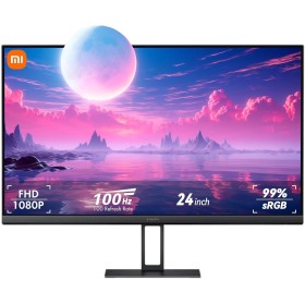 Xiaomi Monitor A24i - Monitor de 23,8" FHD (1920x1080, 100Hz, 6ms, 7.5 mm, HDMI 1.4 x1, Protección Luz Azul), Negro (Versión ES)