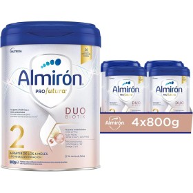 Almirón Profutura 2 Leche de Continuación en Polvo, desde los 6 Meses, 800 g (Paquete de 4), Total 3.2 kg,