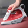 Braun Household TexStyle 1 SI 1050BL - Plancha de vapor con suela SuperCeramic, vapor vertical, 2000 W, color azul, (SI1050BL)