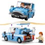 LEGO Harry Potter Ford Anglia Volador de Juguete de Fantasía, Juego de Aventuras con Coche de la Familia Weasley, Regalo para