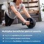 Mobiclinic, Rodillo para abdominales, Alfombrilla incluida, Set ejercitar, Marca española, Carga máxima de 150 kg, Entrenamiento