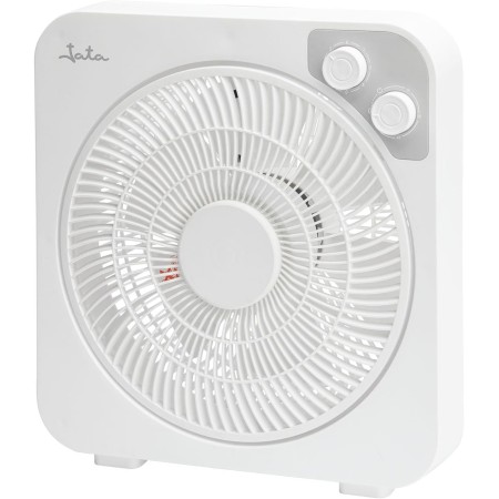 JATA JVVS3016 - Ventilador de Suelo con 3 Niveles de Ventilación. Con temporizador. Caudal de aire: 1017 m3/h. 6 aspas. Con asa