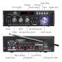 Amplificador Audio 600W, HiFi Audio Stereo Bluetooth Radio Portátil para Coche o Casa, con Mando a Distancia y Mini Amplificador