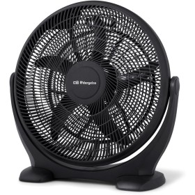 Orbegozo BF 0150 – Ventilador de suelo estilo industrial, 3 velocidades de ventilación, inclinación regulable, 50 cm de diámetro