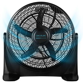 Cecotec Ventilador Industrial de Suelo EnergySilence 2000 FloorFlow. 90W, Diámetro 20 Pulgadas, 3 Velocidades, 5 Aspas